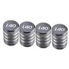 Aluminum Car Tire Valve Stem Caps For Hyundai I40 Logo Auto Wheel Air Valve Waterproof Dustproof Tyre Decoration Covers 4Pcs Tire Chucks 1