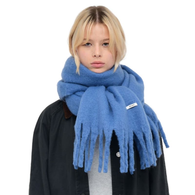 

Velsey Bold Solid Muffler [BLUE] BLUE