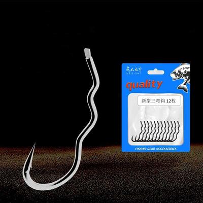12pcs Fishing Hooks Fishing Lures Outdoor Lake Fishing Tools Sets