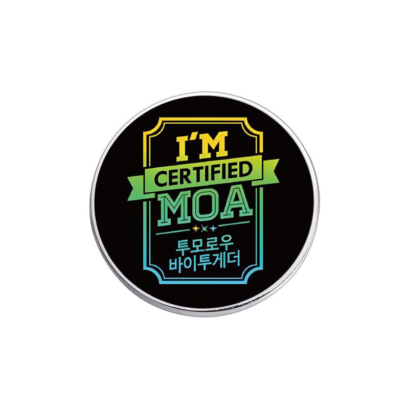 Punk UV Printing Design Pins I Love Horror Movies Brooches Clothes Lapel Badge Backpack Halloween Jewelry Gift For Friends