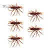 Topwater Bionic Bait 1/3/5Pcs 9.5cm/9g Floating Soft Lure with Multi-Tentacles, Realistic Fishing Baits Bait, Artificial Swimbait for Freshwater