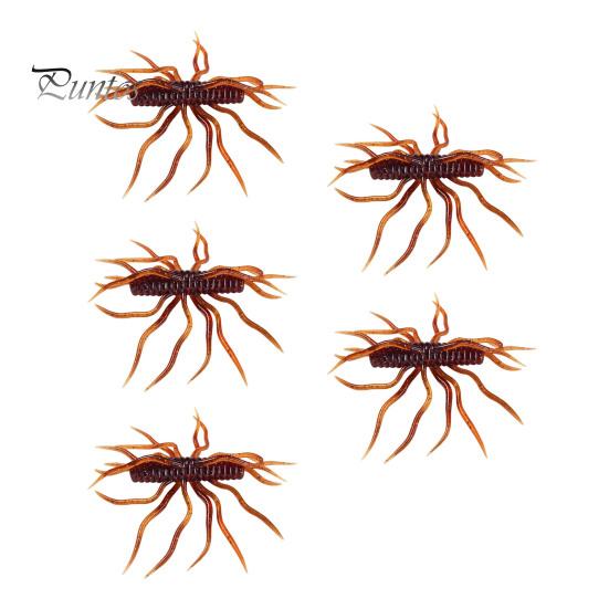 Topwater Bionic Bait 1/3/5Pcs 9.5cm/9g Floating Soft Lure with Multi-Tentacles, Realistic Fishing Baits Bait, Artificial Swimbait for Freshwater