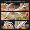Seventh Generation SK5 Heavy-Duty Chicken Bone and Fish Cutting Kitchen Scissors
