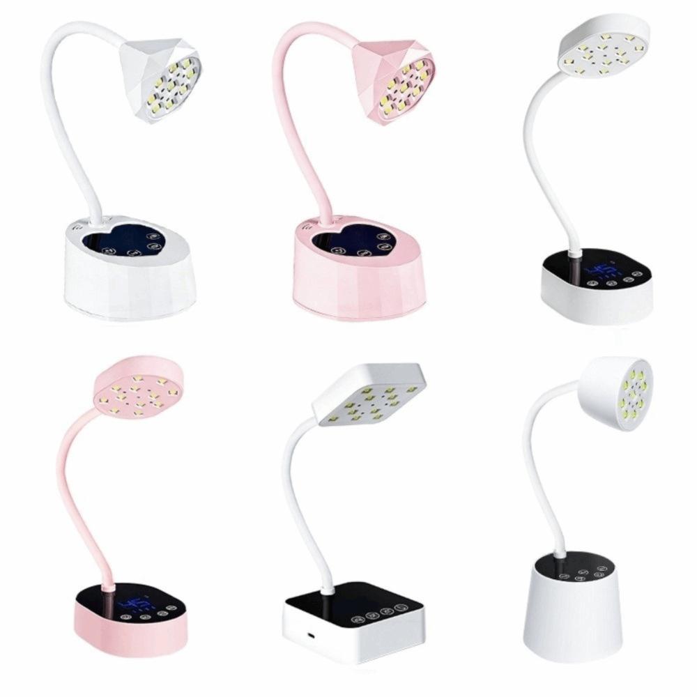 360° Bendable UV LED Nail Lamp USB Type-C Drying Nail Dryer Rechargeable Nail Lamp  Nail Care