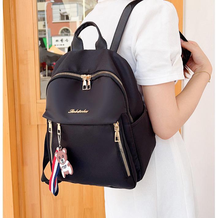 2024 Women's Trendy Large-Capacity Water-Resistant Backpack for Travel & School