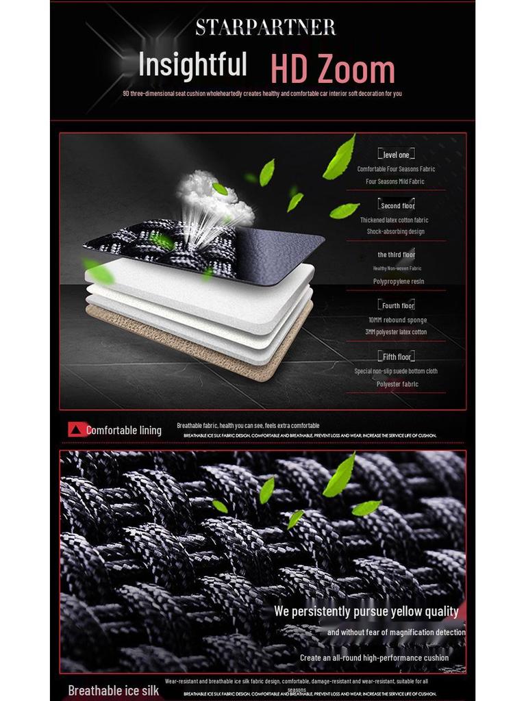 2022 Haval H6 M6 Pro+ Max All-Season Full Coverage Seat Cover, Third-Generation Model