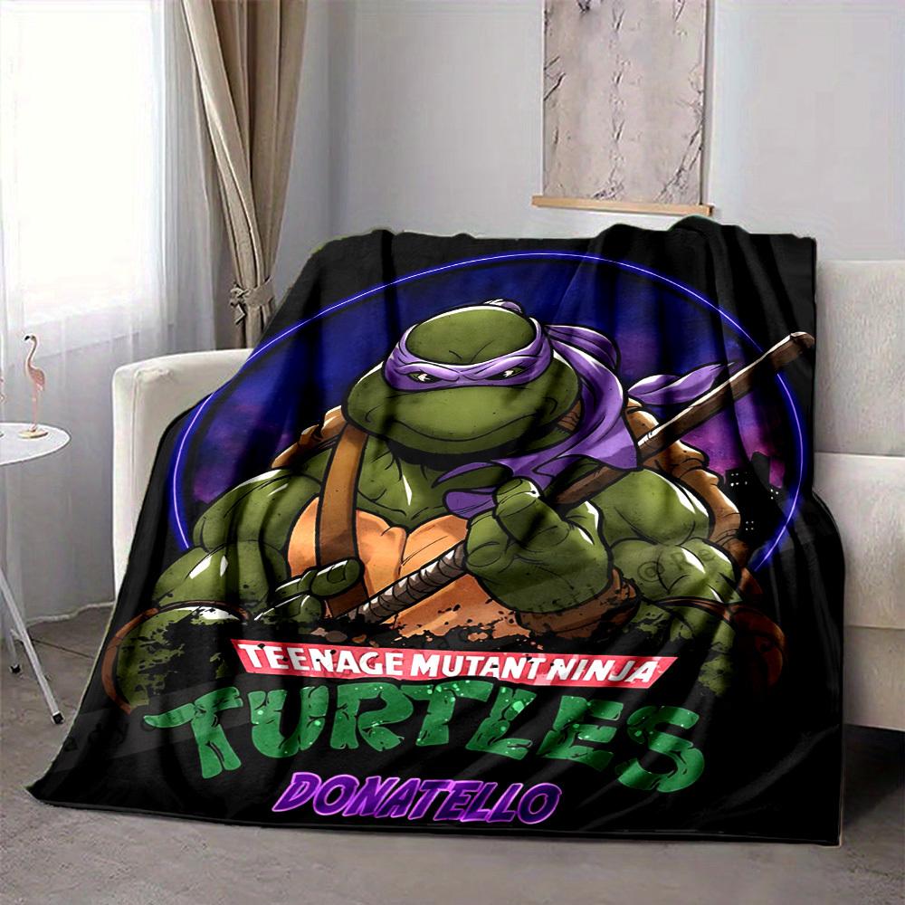 1pc Turtles Blanket Versatile for Couch, Office Bed