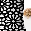 1pc Retro Simple Black And White Shape Pillow Case Square Pillow Bedroom Sofa LeisureCushionCarLiving Room Home Decoration 40X40
