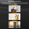 Wall Metal Scanner, LCD Backlit Display Digital Wall Metal Detector Handheld Multifunction Wood Stud Finder Wall Scanner