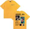 Rapper Anuel AA Rhlm 2 Album 2025 Merch Tshirts for Unisex Women Fashion Gothic Vintage T Shirt Oversized Cotton Tshirt Streetwear