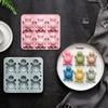 6-Hole Tortoise Shape Silicone Mold Fondant Cake Chocolate Mould Pudding Baking Tools Ice Cube Cake Decoration Accessories