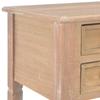 Desk, Brown, 109.5X45X77.5 Cm, Wooden