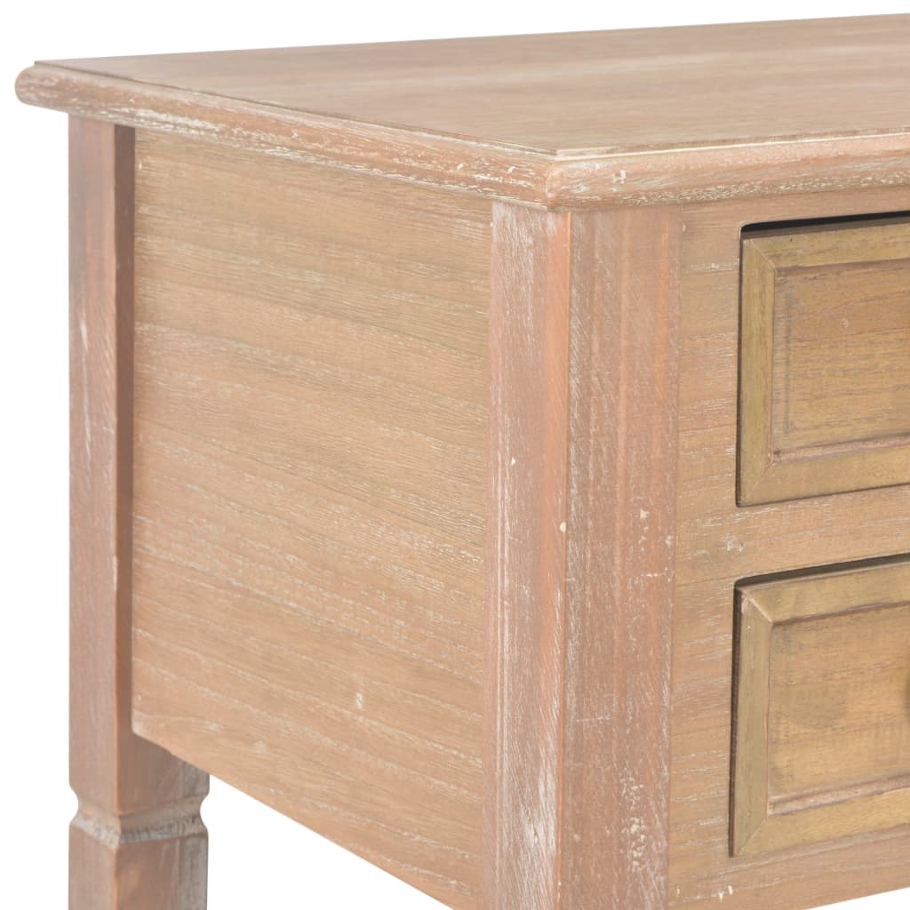 Desk, Brown, 109.5X45X77.5 Cm, Wooden