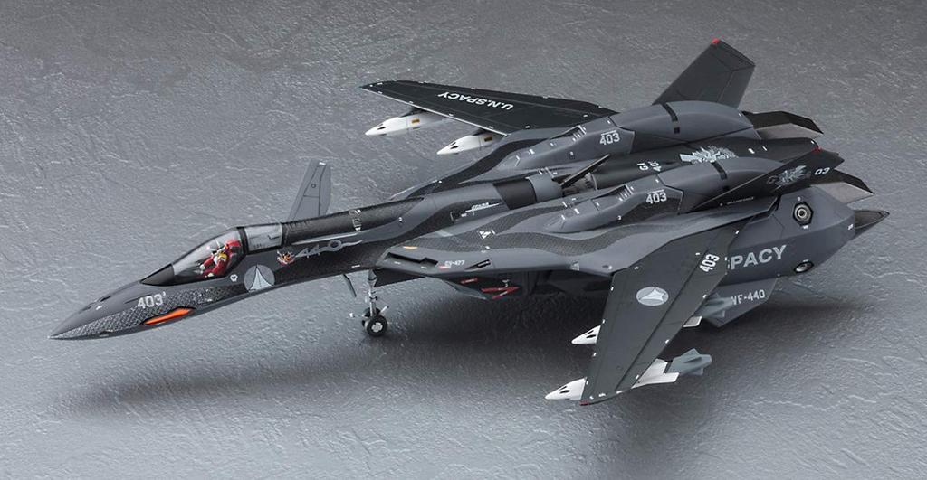 Hasegawa Macross Plus Durahans Fast Pack High Maneuver Missile Scale Plastic Model Kit 65870 VF-19A SVF-440 w/ & 1/72