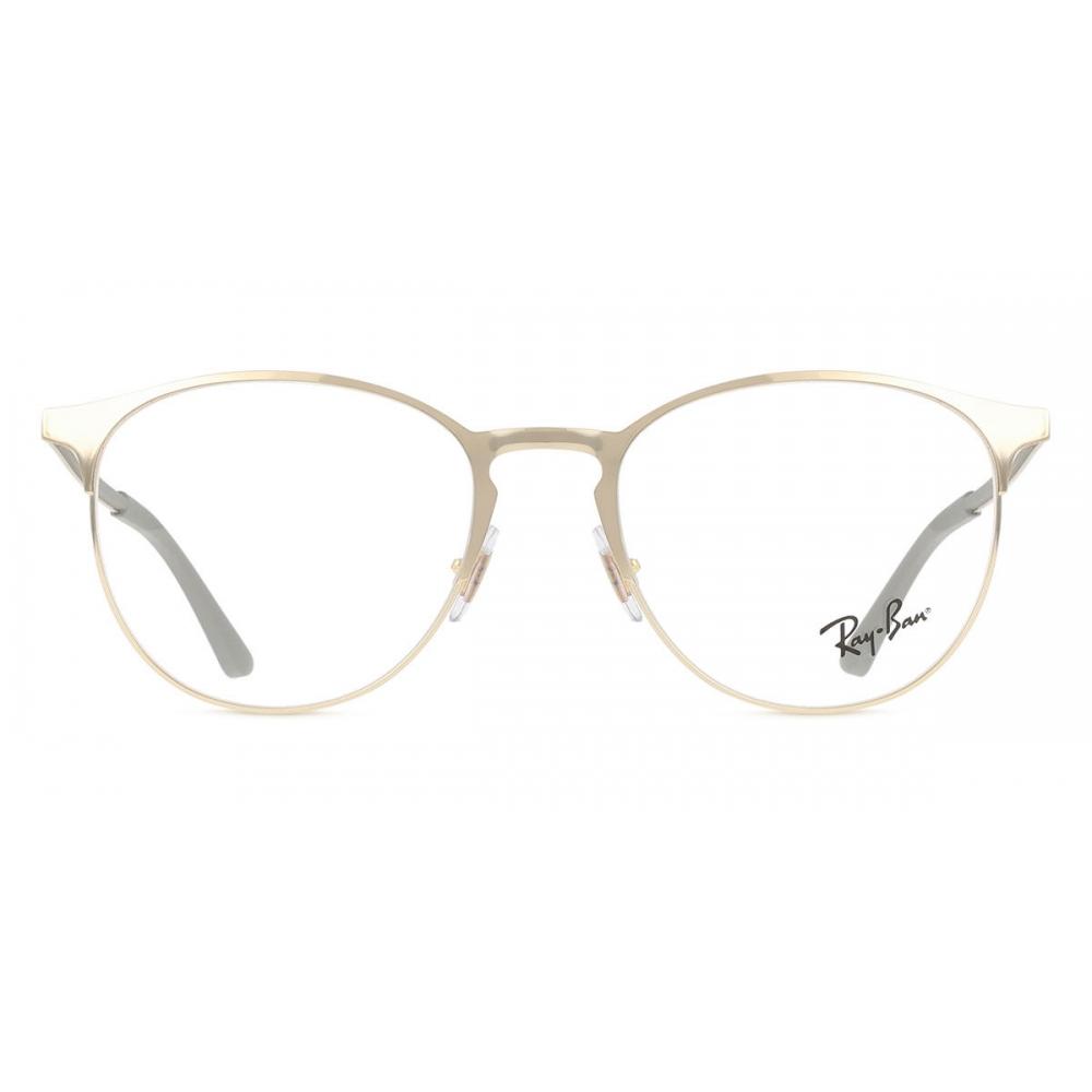 

Ray Ban Rx6375 2993 Unisex Eyeglasses Pale Gold/51-18-145