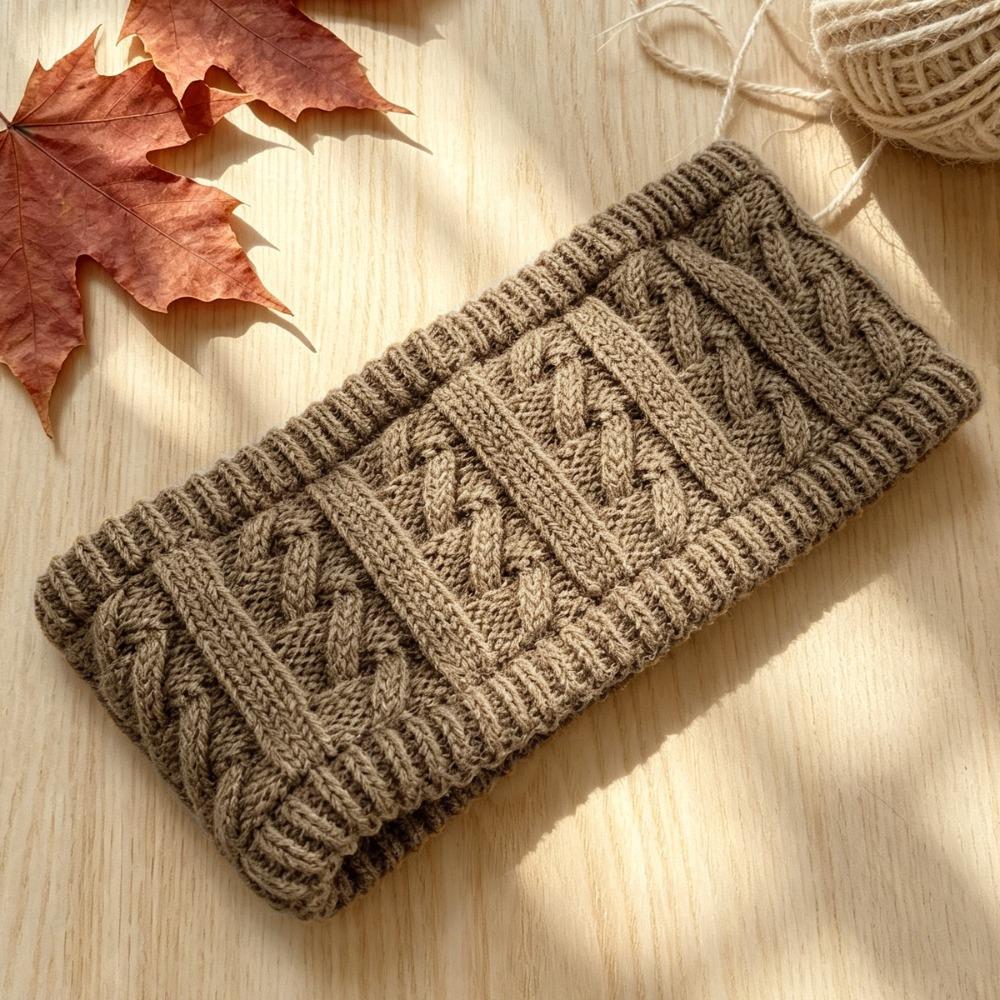 Stretch Fit Ear Warmer Headband Knitted Head Wrap Gifts Knitted Headband Hair Band