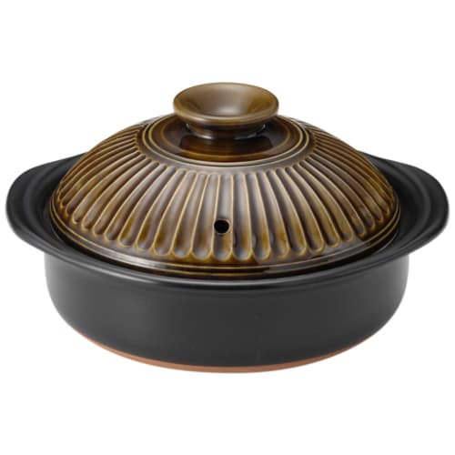 

Керамический горшок для хризантем Банко №. 6, карамельная глазурь