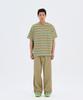 Nontaib Nylon Ankle String Easy Pants (Beige)