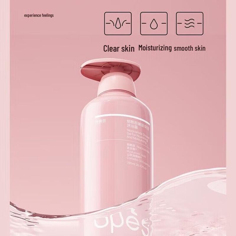 Spes Niacinamide Moisturizing Shower Gel 3-Pack