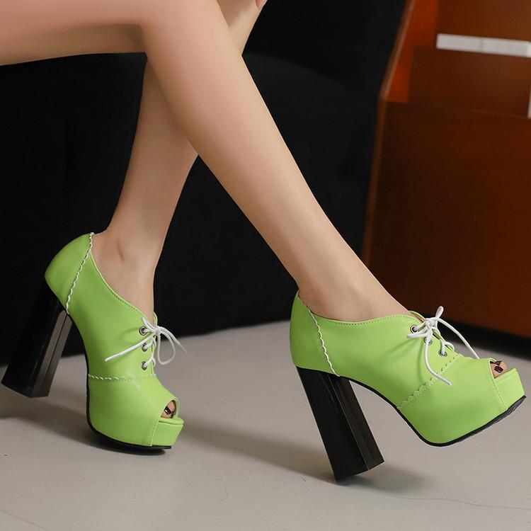 Fashion Block Heels High Heeled Sandals Woman 2025 Female Shoe Espadrilles Platform Open Toe Chunky High-heeled Girls Lacquered Clogs