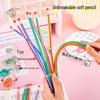 Customizable Flexible Cartoon Pencil for Kids - Unbreakable, Soft, Creative Stationery