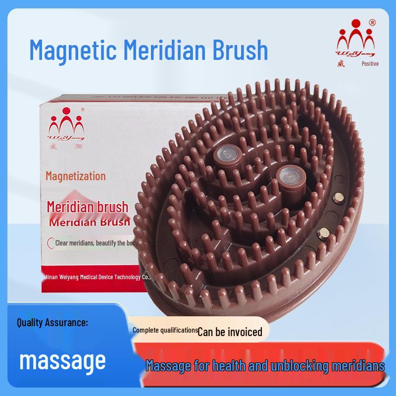 Multifunctional Body Gua Sha Massage Comb for Scalp and Full-Body Relaxation Therapy.