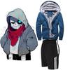 Undertale Sans Cosplay Set Hoodie Shorts Long Socks Mask Gloves Keychain**