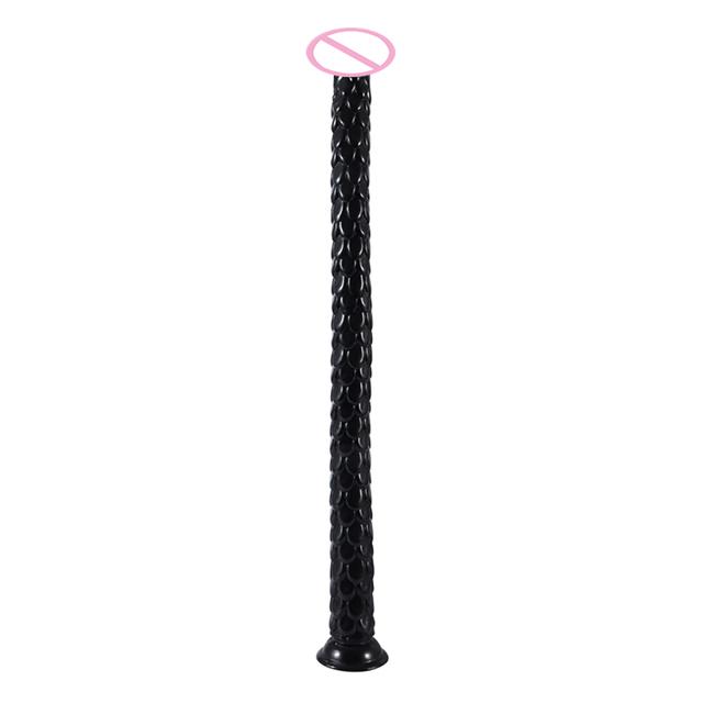 50 CM Long Anal Plug Dildo Big Butt Plug Stimulate Anus Vagina Female Masturbator Soft Penis Anal Dilator Sex Toys Sex Products