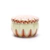 1Pcs Tinplate Candy Box Cookie Case Home Decor Festive Drum-Shaped Supplies