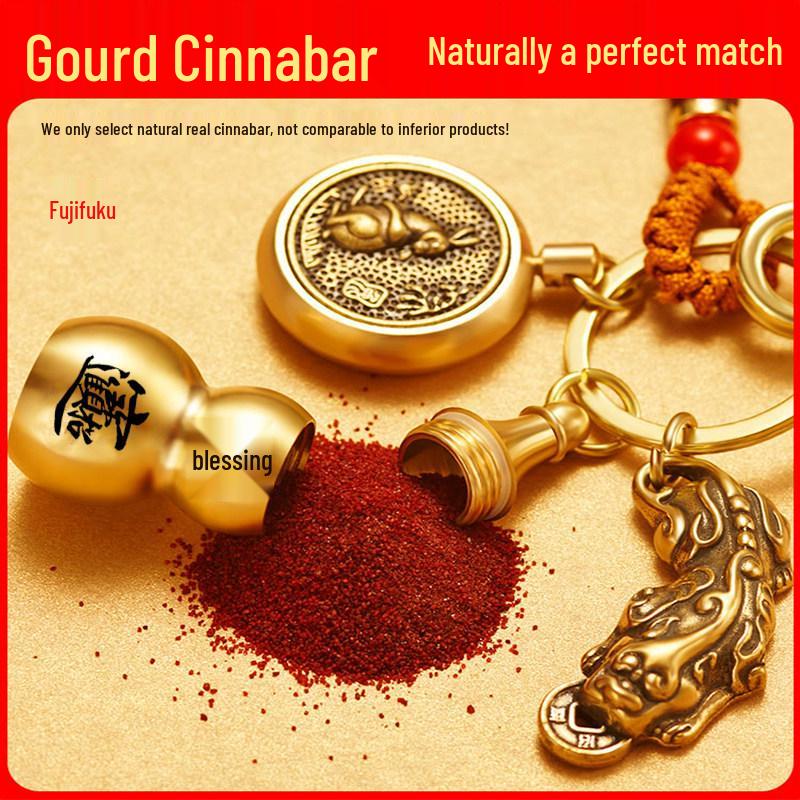 Pixiu Guardian Brass Pendant: Five Emperors Coins & Zodiac Buddha Keychain for Wealth & Protection