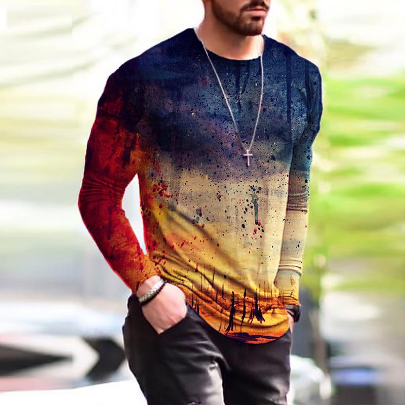 3d long sleeve t shirts