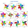 Colorful Acrylic Windmill Finger Gyroscope – Educational Toy for Kids