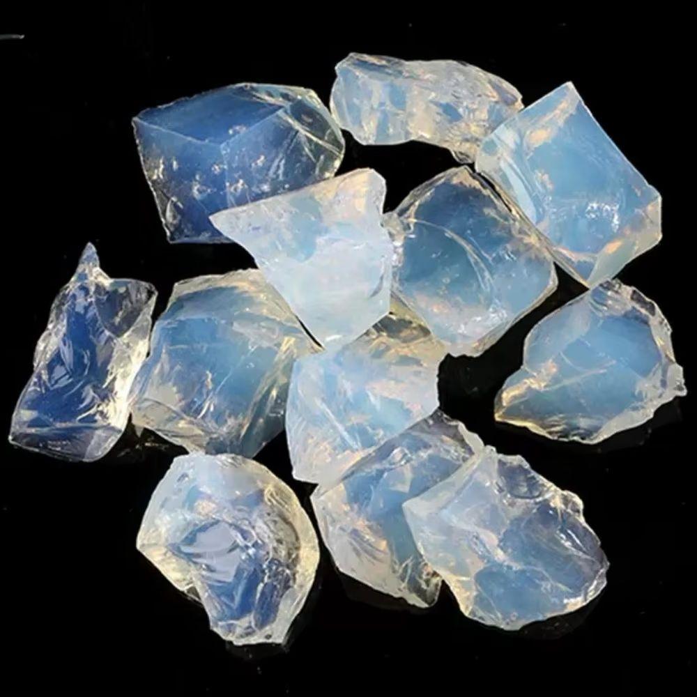 700g Natural Opal Rough Stones Quartz Crystal Raw Mineral Reiki Healing Crystals Gem Specimens Collectible For Home Decor Gift