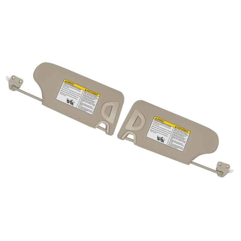 Artudatech Beige Sun Visor Left & Right 96401-3TA2A 96400-3TA2A For Nissan Altima 2013-2018