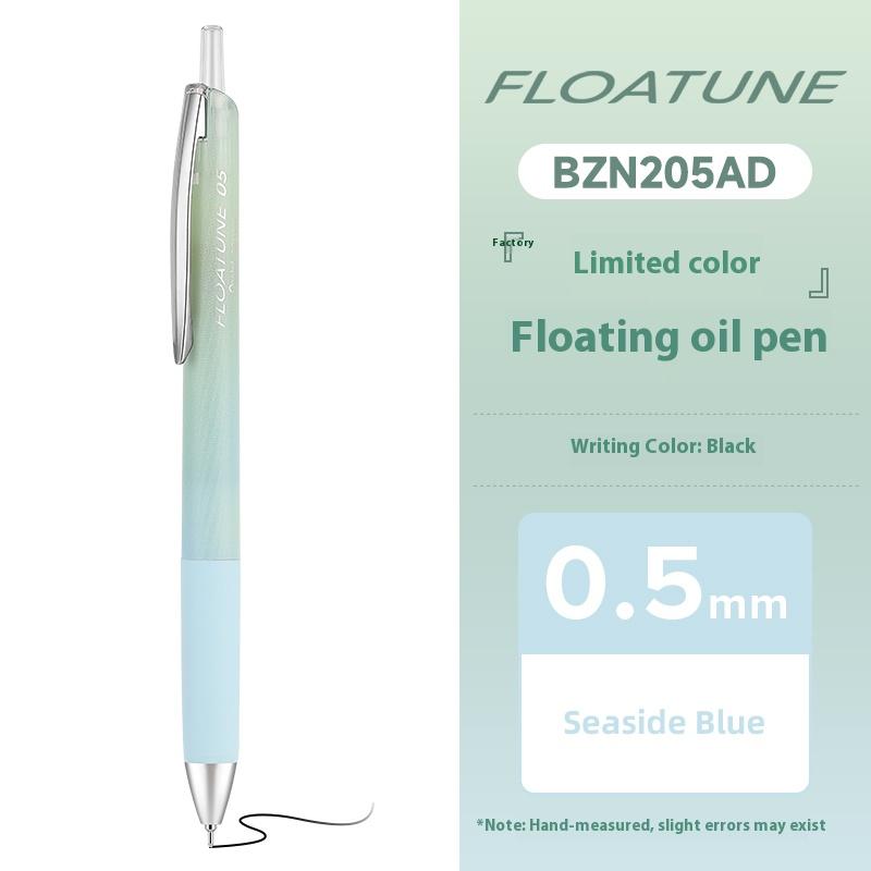 1/3pcs pentel FLOATUNE Gel Pen,Gradient 0.5mm Black Ink Fine Tip Smooth Low-Friction Writing for signing,test,file,homework tool