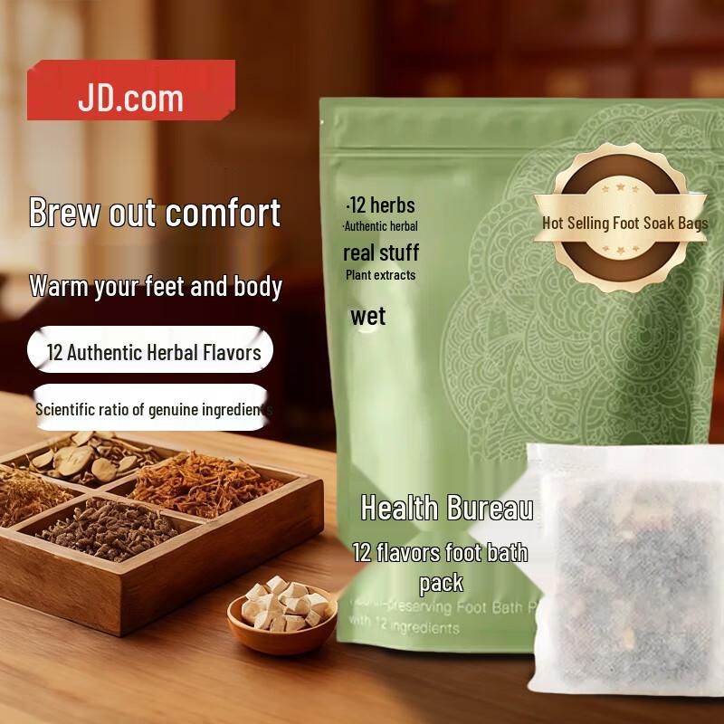 Jingdong Zao Wellness Herbal Foot Soak Bags