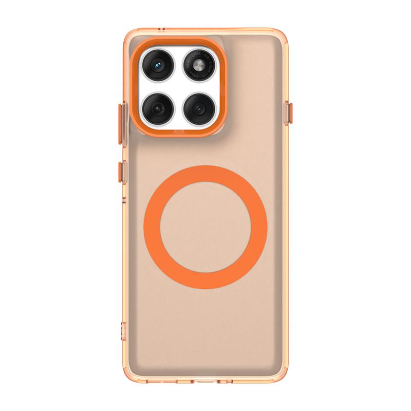 Magnetic Adsorption Wireless Charge Clear Case For Motorola Edge 60 Pro Phone Case Moto Edge 60 Pro Case For Moto Edge 60 Pro