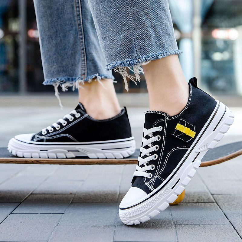 Zapatos Casuales para Hombre Zapatillas de Caña Alta Negro Zapato Masculino Lona Lujo Venta Nuevo en Oferta Calidad de Diseñador Legítimo Moda