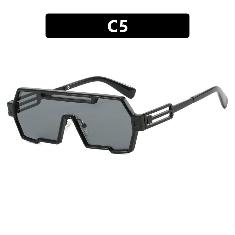 

Heavy Metal Steampunk Sunglasses For Men Square Vintage Punk Fashion Glasses Retro Gafas De Sol Hombre Lunette De Soleil Homme As Picture