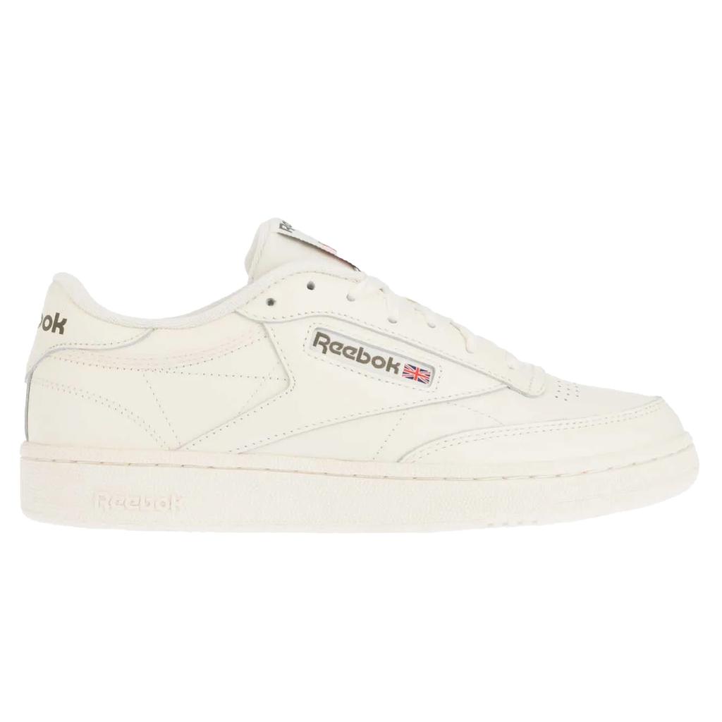 Reebok Ténis de Couro Club C 85 Masculinos