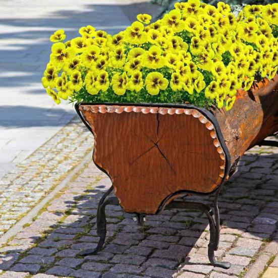 Artificial Flowers 7 Forks Bright Color No Fading No Maintenance Reusable Easy Care Fake Flower Arrangement