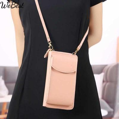 Módní malé crossbody kabelky dámské mini PU kožená taška přes rameno dámská kabelka se spojkou na telefon kabelka kabelka