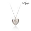 [LeShop] 14K Ballonghjärta Halsband (Guldpläterad)_LJ4095BRN