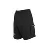 Nike Swoosh Drawstring Breathable Casual Shorts Women Bottoms Black DA3488-010