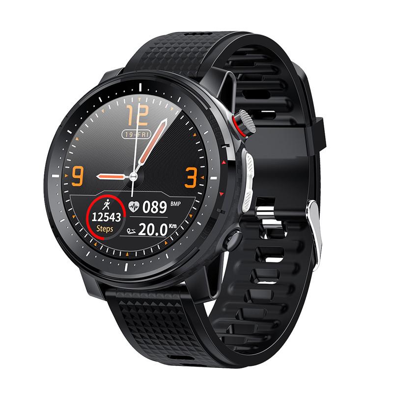 Buy L15 Smart Watch Men 1.3 Inch Full-fit Round Retina Display Music  Control Camera Flashlight PK L5 L9 Smartwatch IP68 Waterproof at affordable  prices — free shipping, real reviews with photos — Joom