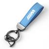 High-quality Car Gift Pendant Leather Keychain Suede Key Ring For BMW M Power Performance M3 M5 X1 X3 X5 X6 E46 E39 E36 E60 E90 knpc33