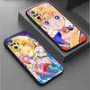 Etui na telefon TPU Soft Shockproof do Redmi 9A 9C 10C 9T 10A K40 Pro 6 7 8 8A 7A K50 9 10 6 Pro Cover Cute Anime Sailors M-Moons