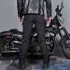 New product Motorcycle Four Seasons Anti-drop Riding Pants, Waterproof and Windproof Double Layer Breathable High Waist Locomotive Anti-drop Pants Men