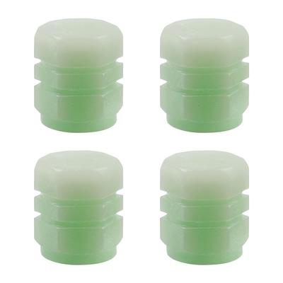 Biqing 4PCS Car Tire Cap Glow,Air Valve Cap Glow,Light Fixture