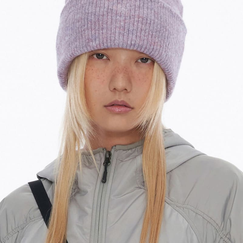 

WELLBEING EXPRESS Shaggy Cuff Beanie Lavender OS